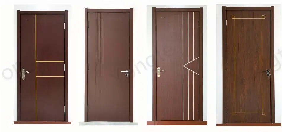 ما هي المعالجة السطحية التي يمكن تطبيقها على باب WPC؟