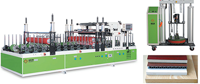 WPC door panel lamination machine - PUR Lamination for WPC Door Panels